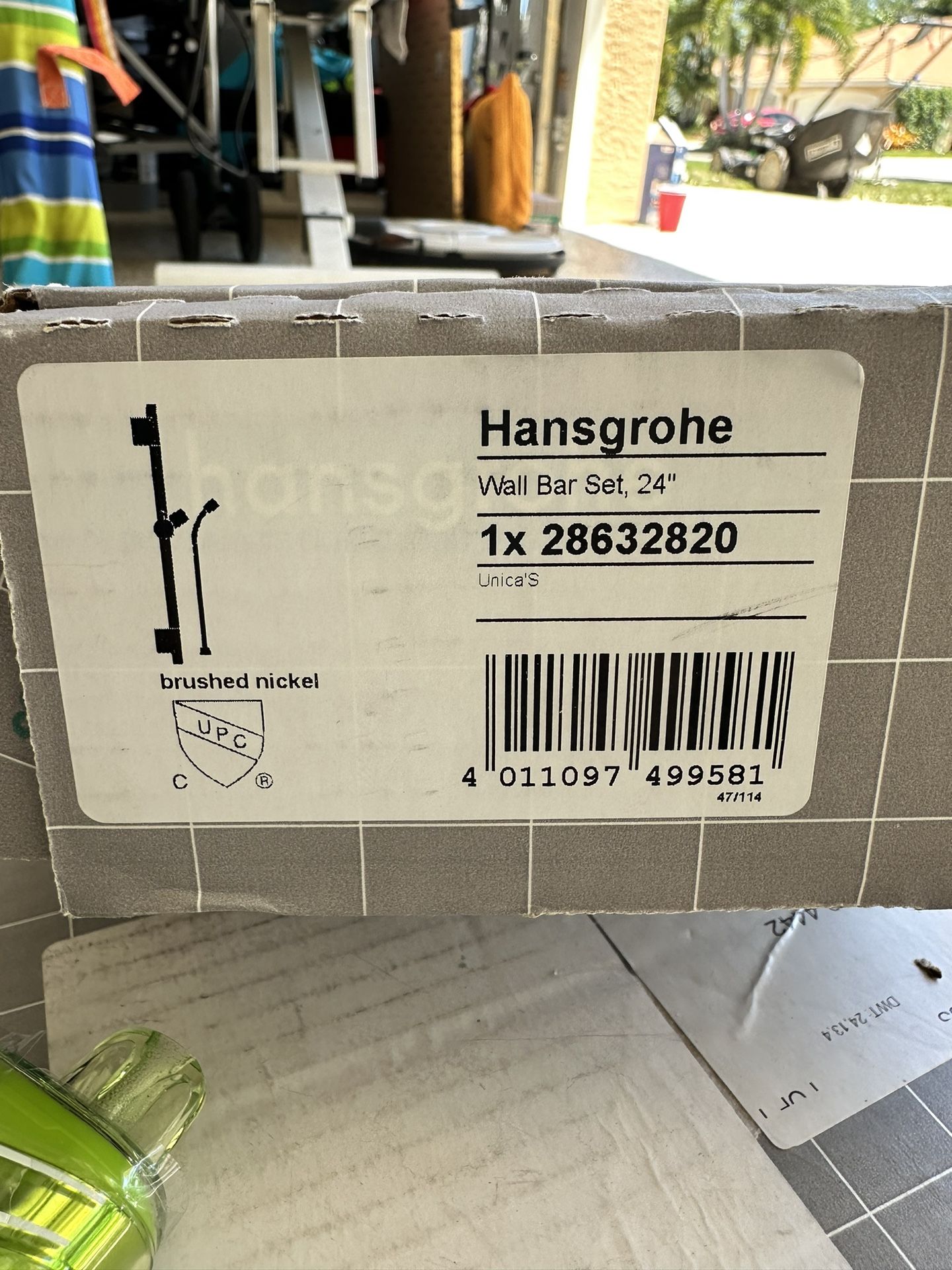 Wall Bar Set, 24” Hansgrohe
