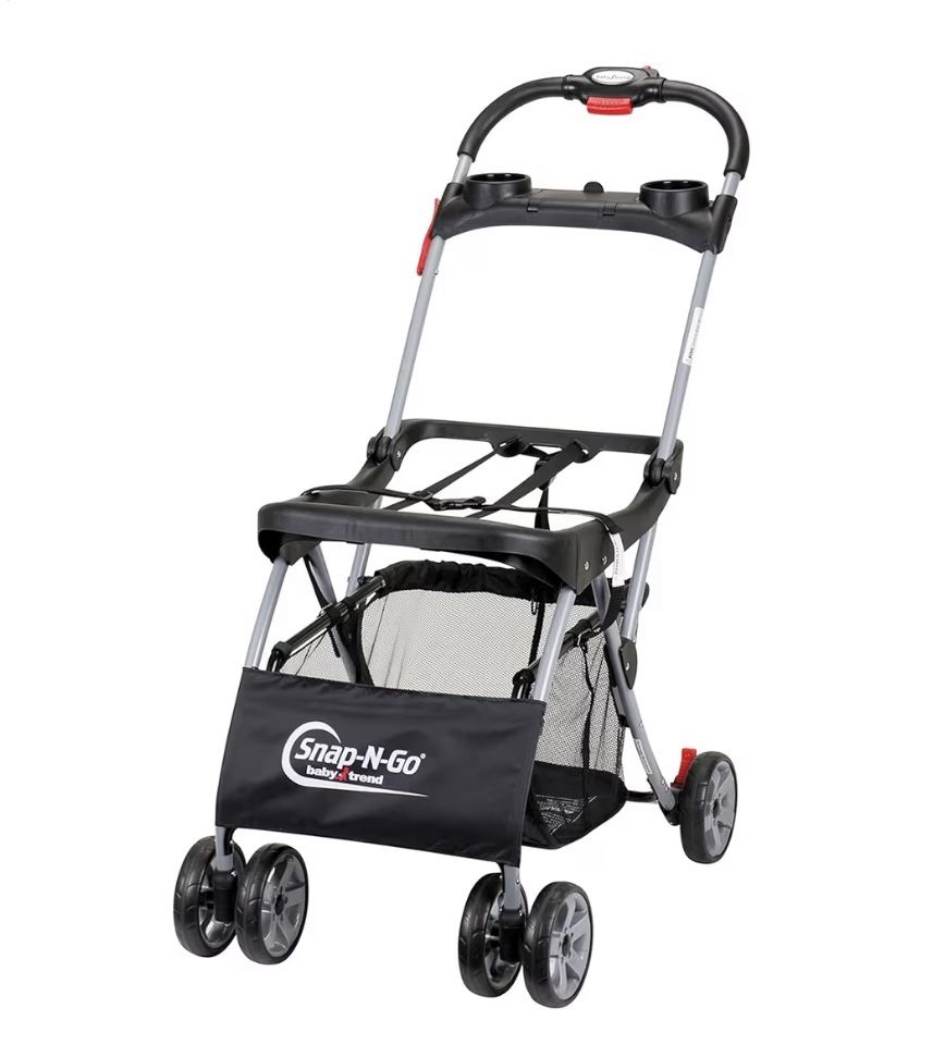 Baby Trend Snap N Go Lightweight Foldable Universal Single Infant Car Seat Carrier