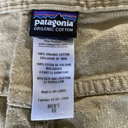 Patagonia Mens 32x30 Corduroy Pants