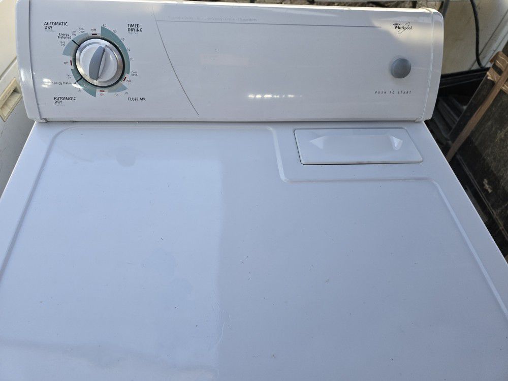 Whirlpool Gas Dryer Heavy Duty Works Excellent 
