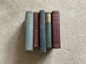 Vintage Books Lot Of 5