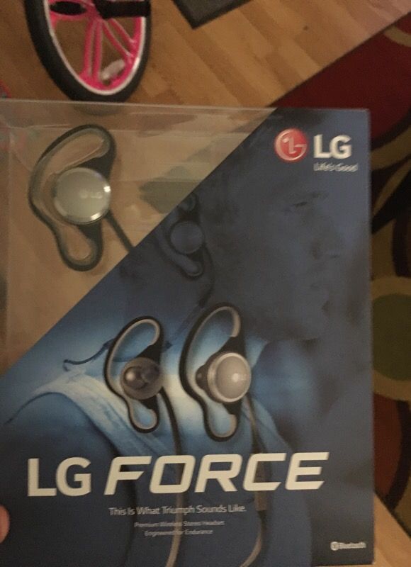 Lg force Bluetooth headset