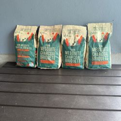 4 Brand New Grilling Charcoal Bags