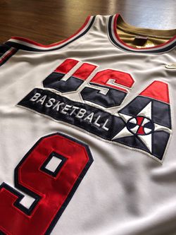 Michael Jordan Red With Black And Gold Jersey! for Sale in Vero Beach, FL -  OfferUp
