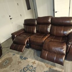 Reclining Sofa and Chair