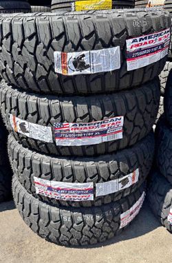 🔆 275 60 R 20 Vendo llantas nuevas marca American