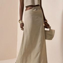 Like New Beige Color Size  M