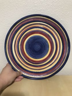 Hand Painted Decorative Plate