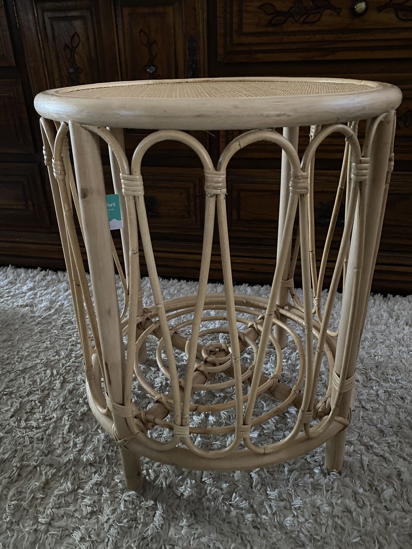 Brand New Pillowfort Rattan Nightstand For Sale In Delano,