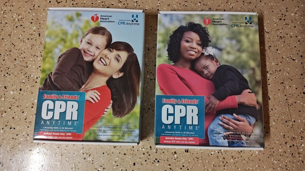 Two Family and Friends CPR Kits