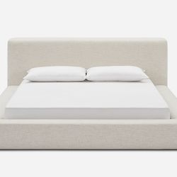 King Bed - Castlery Dawson Upholstered Bed, $825