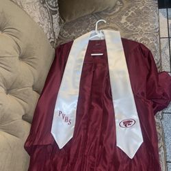 Free Graduation Gown Color Maroon 