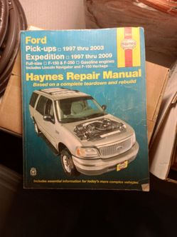 Haynes repair manual