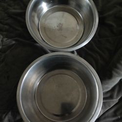 Dog Bowls Set $10..