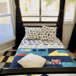 Full size bed - Perfect Starter For Boy or  Girl