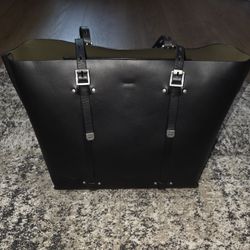 AUTH Rag & Bone Field Tote Black New MSRP $495