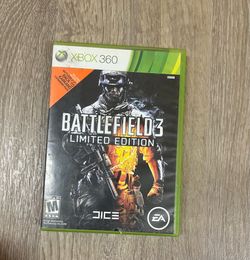 Battlefield 3 limited edition for Xbox 360
