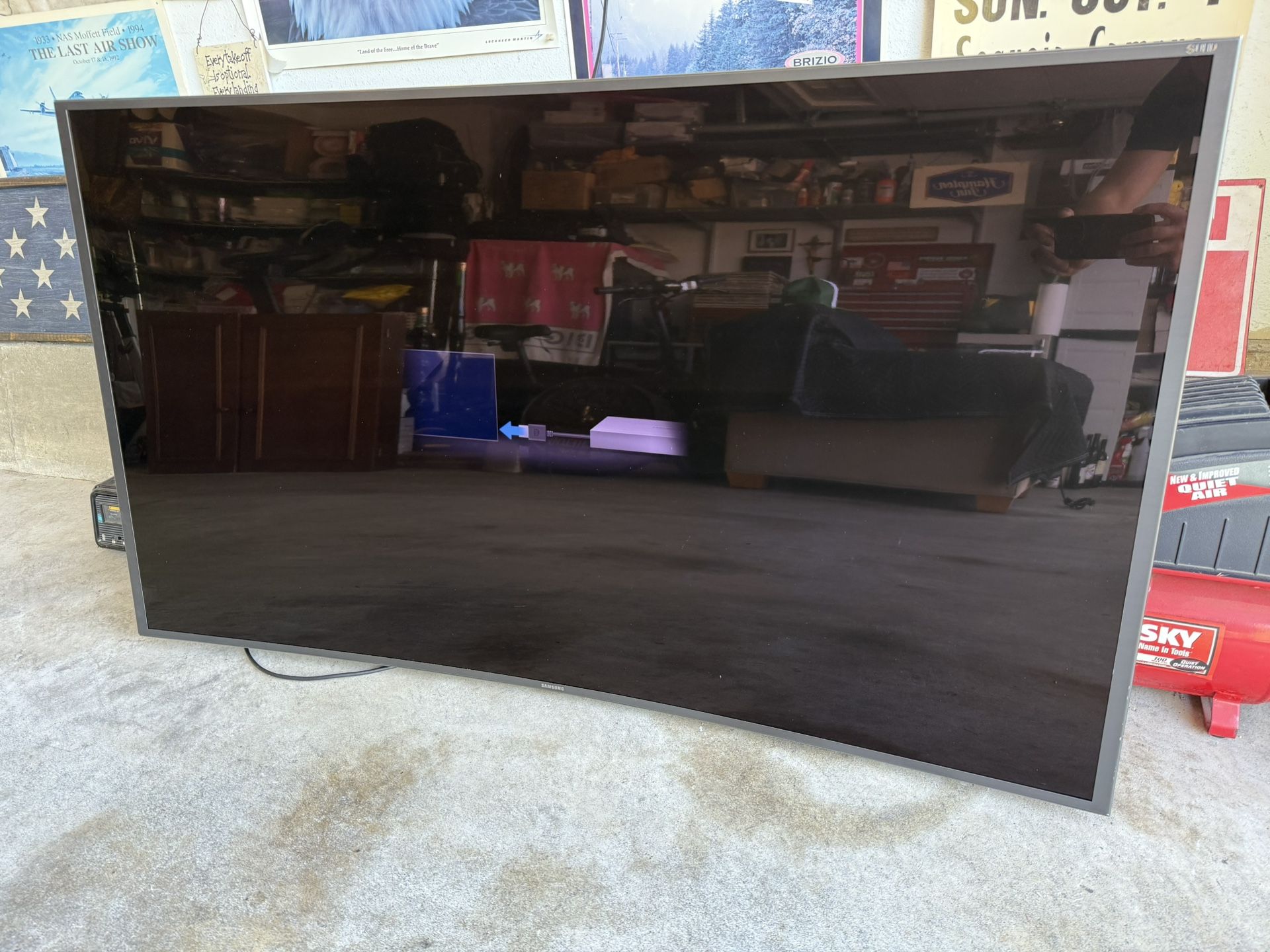 55 In SamSung Curve TV