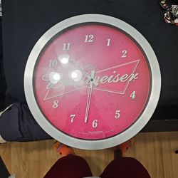 Budweiser Clock 