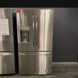 New Stainless Steel Frigidaire Bottom Freezer Refrigerator‼️‼️