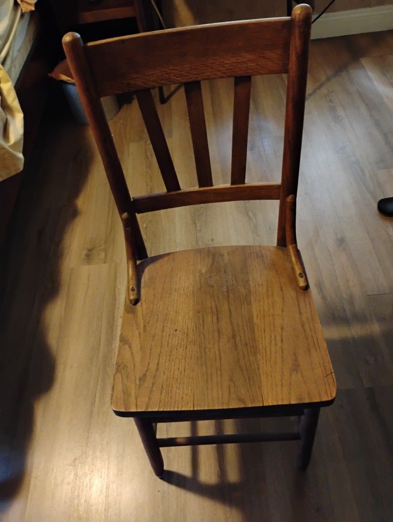 One Old Antique Dining Chair