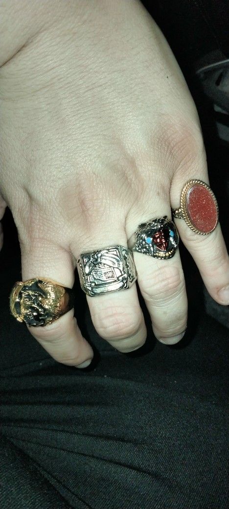 6 Rings For Sell