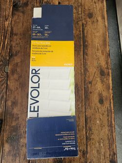 Blinds. Open Box but NEVER used.
