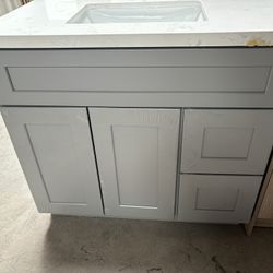 36” Vanity Grey Color
