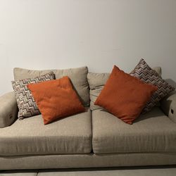 Beige Couch 