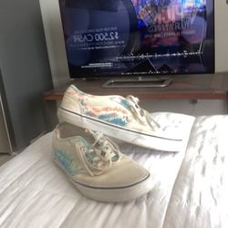 Tie-Dye Vans Skater Shoes