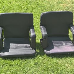 Beach/Stadium Seats Are Foldable, Portable, Light Weight And Comfortable