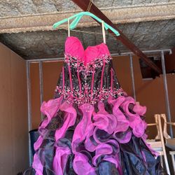 stunning sweet 16 dress size 8