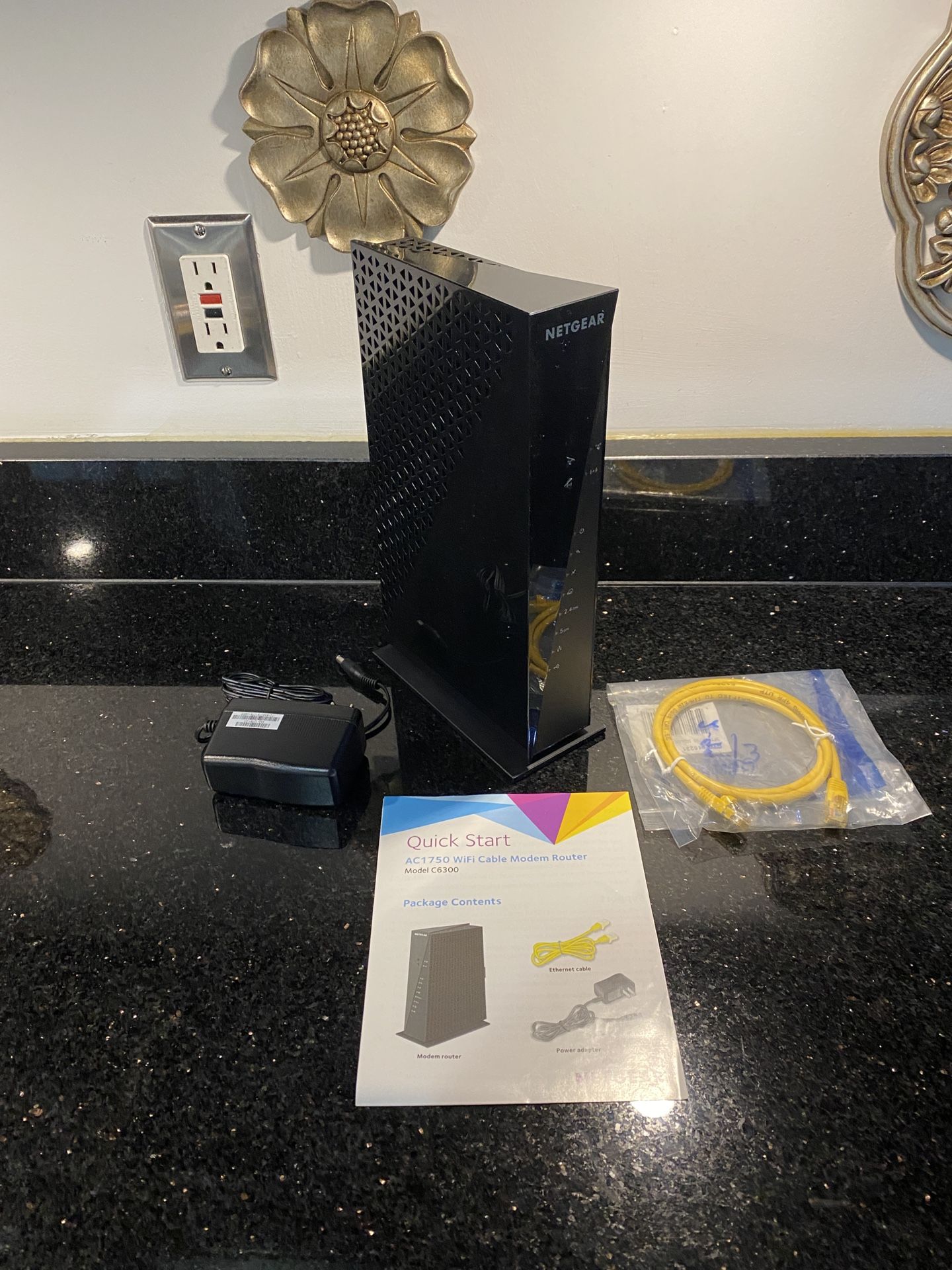 Netgear C6300 AC1750 DOCSIS 3.0 WiFi Cable Modem and Router Combo 