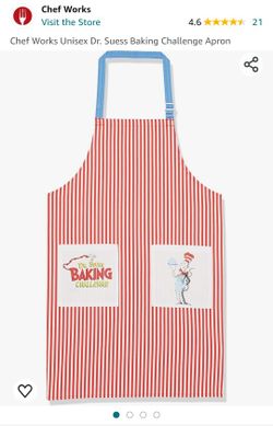 Dr. Seuss Baking Apron Cooking Challenge Book