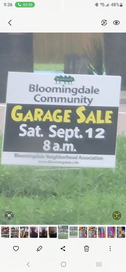Comunity yard sale