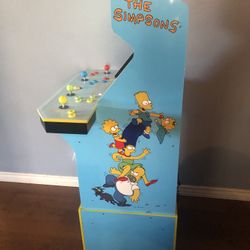 Arcade Simpsons Ninja Turtles Game With 60 Extra Games Installed