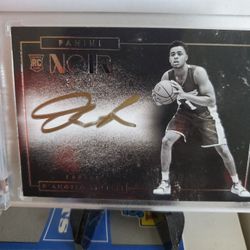 Lakers D'angelo Russell Rookie Autograph Card