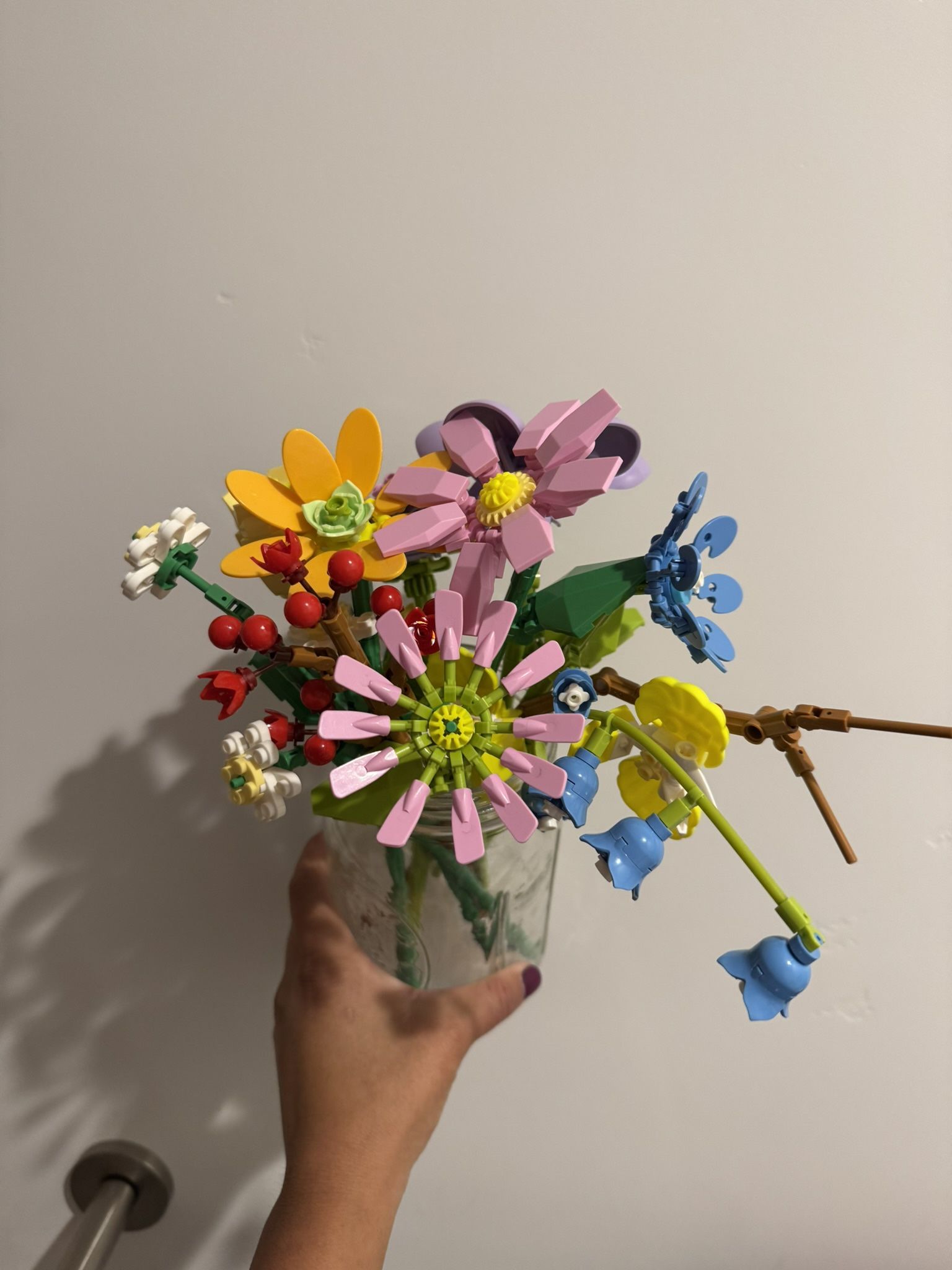 Lego type flowers