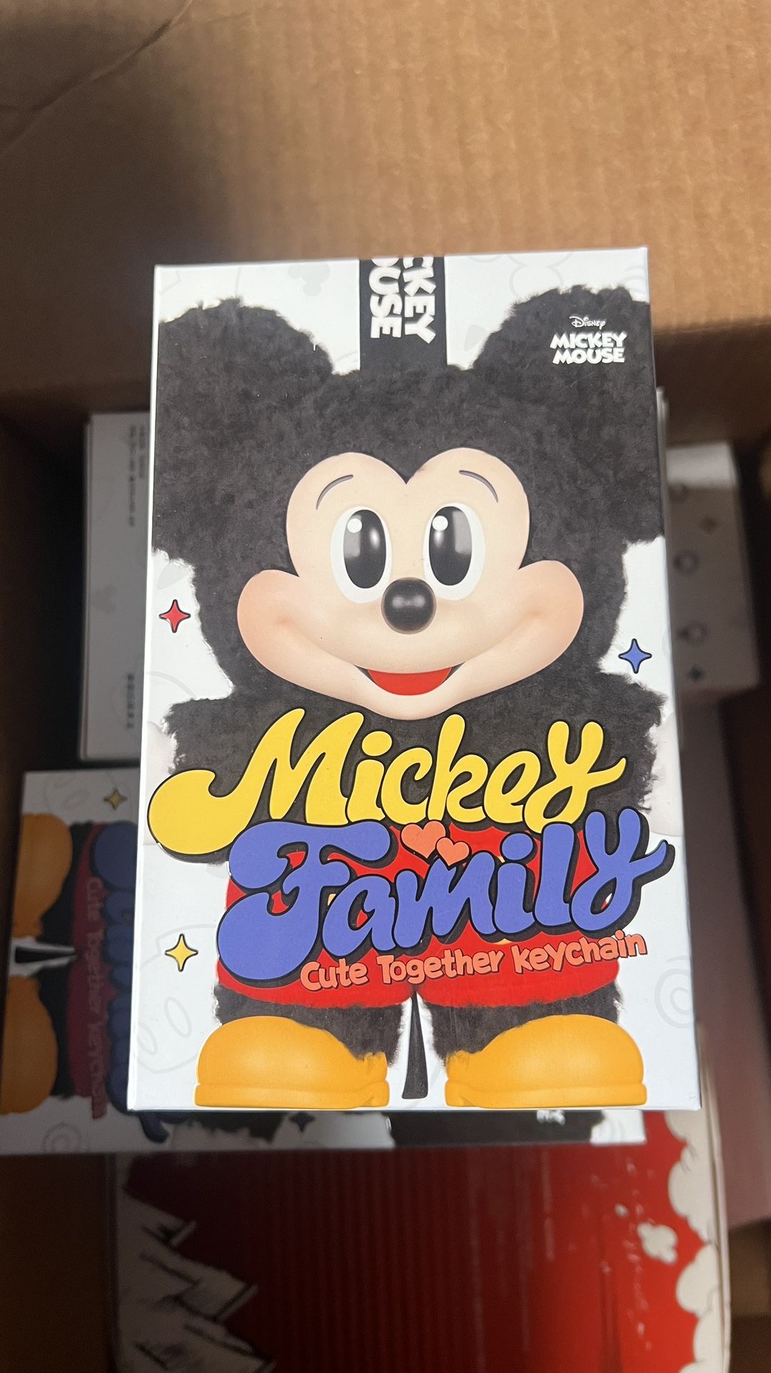Mickey Family - 100% Authentic Plush Pendant Bag Charm Labubu Pop Mart