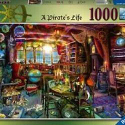 Ravensburger A Pirate's Life 1000 Piece Jigsaw Puzzle: New 