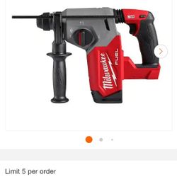 Milwaukee M18 Rotary Hammer Drill 