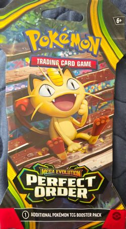 Mega Evolution - Perfect Order Sleeved Booster Pack.