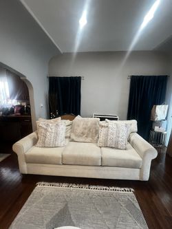 Couch And Oversized Chair
