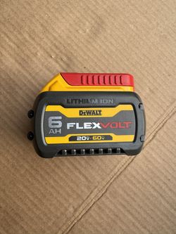 DeWalt Flex Volt Battery 6ah