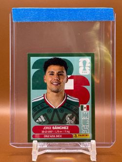 2026 Panini World Cup Jorge Sanchez Green Sticker