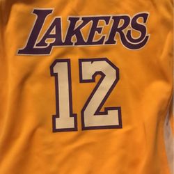 NBA 4 her LAKERS #12 JERSEY ADIDAS