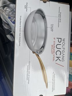 Wolfgang 8” stainless steel skillet