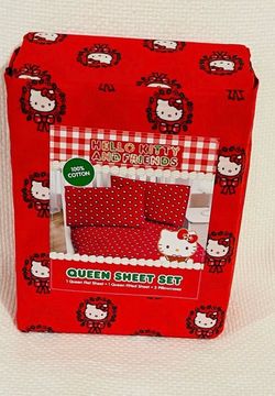 Hello Kitty Christmas Sheets