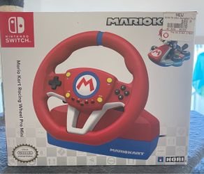 Mario, Steering Wheel, Switch, Nintendo,red , Pedal Cart, Blue