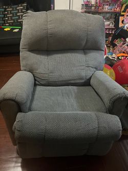 Gray recliner